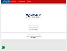 Tablet Screenshot of masterim.com.br